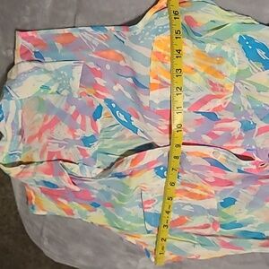 Lilly Pulitzer Ezra Beach Maxi Dress Sparkling Sands Size S